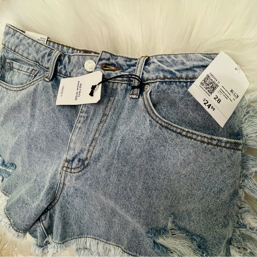 Retro High Rise Shorts - Picture 2 of 4
